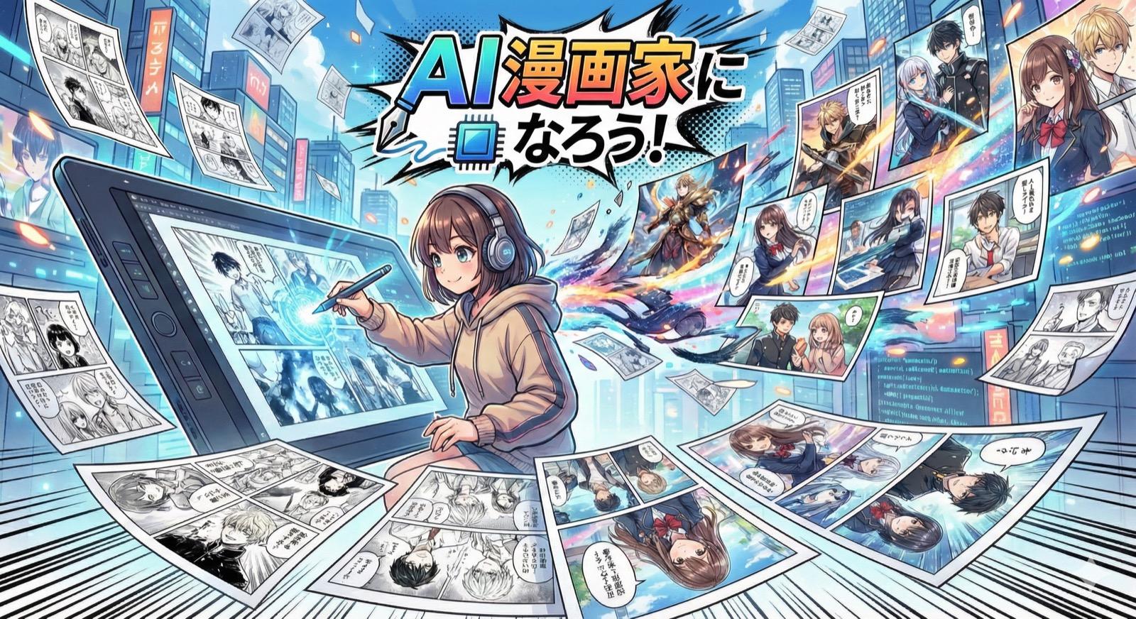 AI漫画家になろう！